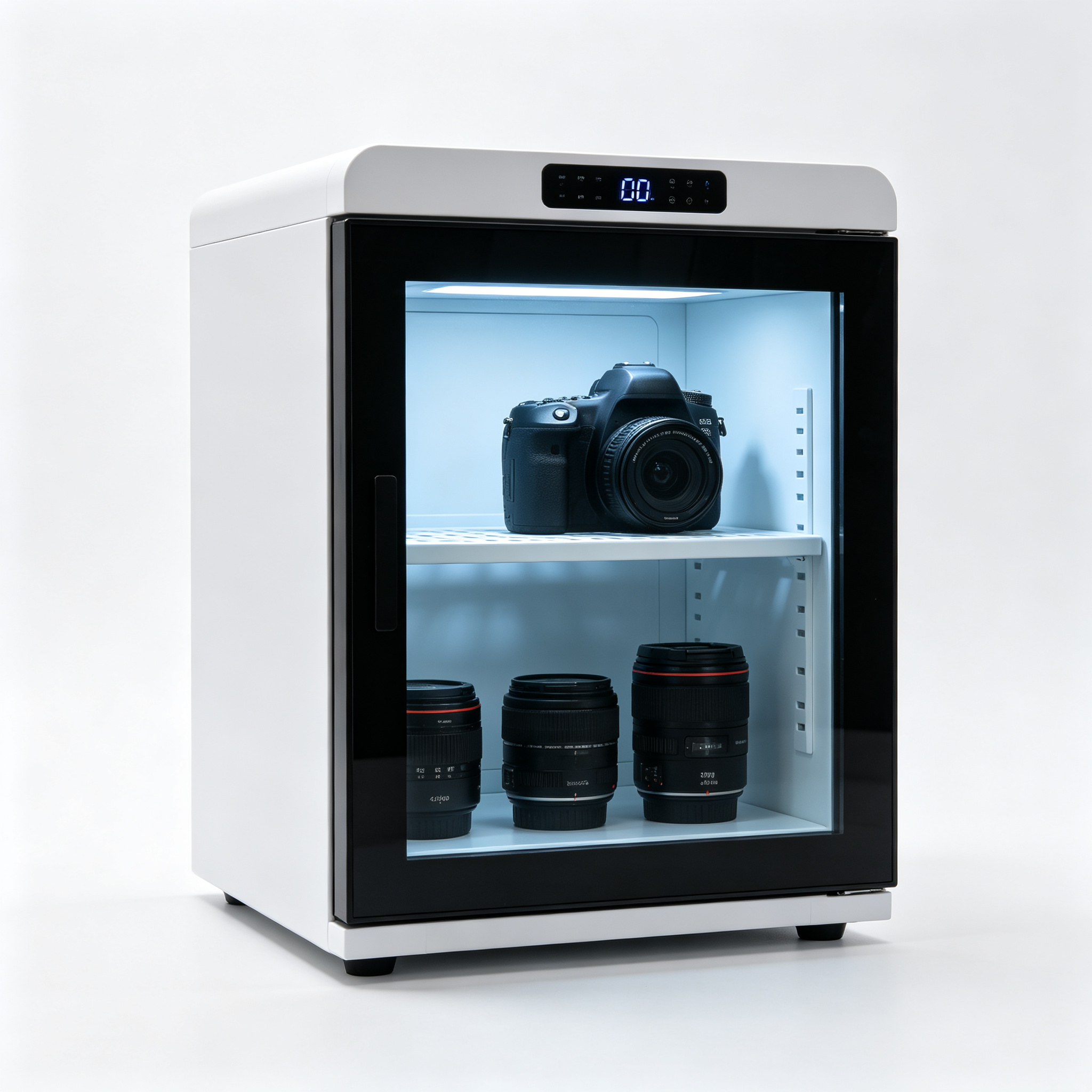 DryVault 80L Digital Dehumidifier Box with LED Light